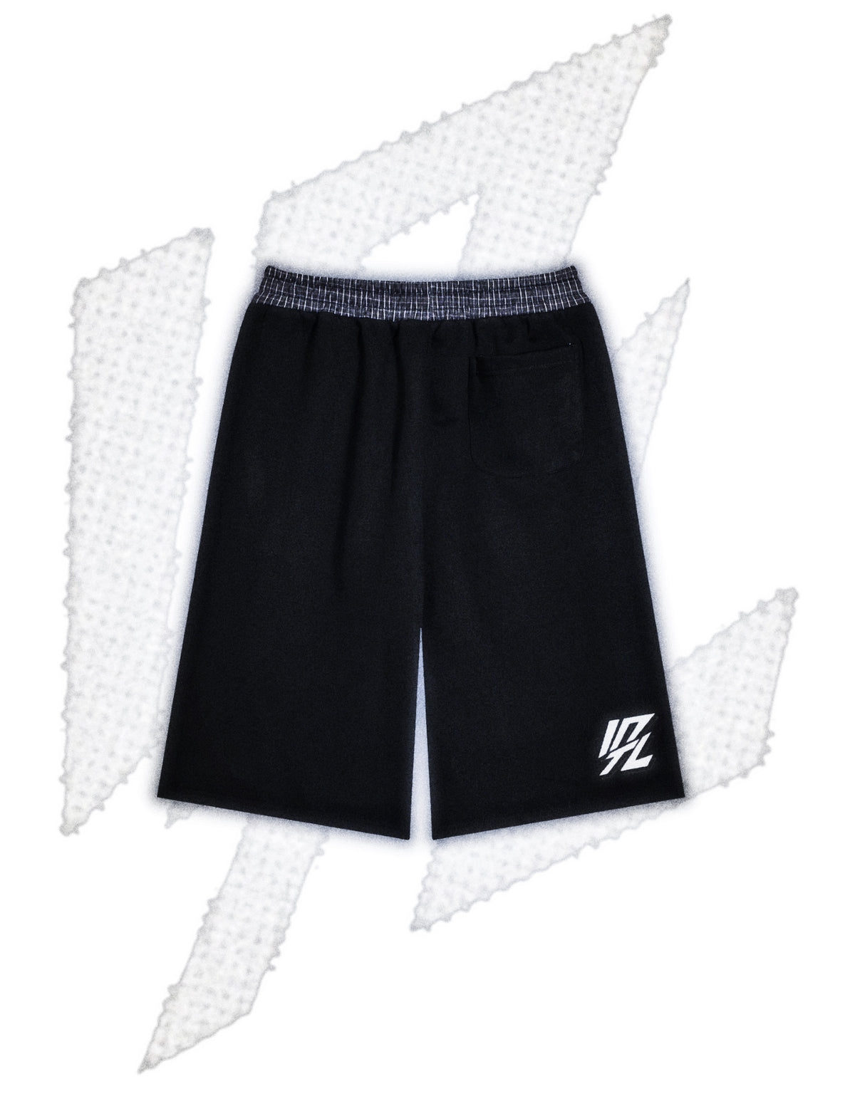 UNI PLAID SWEAT SHORTS