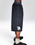 UNI PLAID SWEAT SHORTS