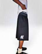 UNI PLAID SWEAT SHORTS